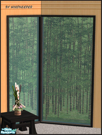 Sims 2 — Tokyo 1t window diag by Windkeeper — Diagonal version of Tokyo 1t window. Requires that file to work.