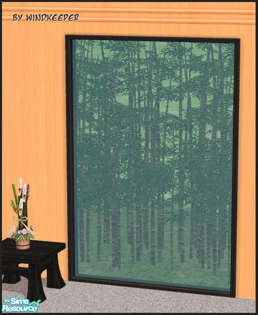 Sims 2 — Tokyo 2t window by Windkeeper — Linked to Tokyo main window for colors. Requires that file to work.