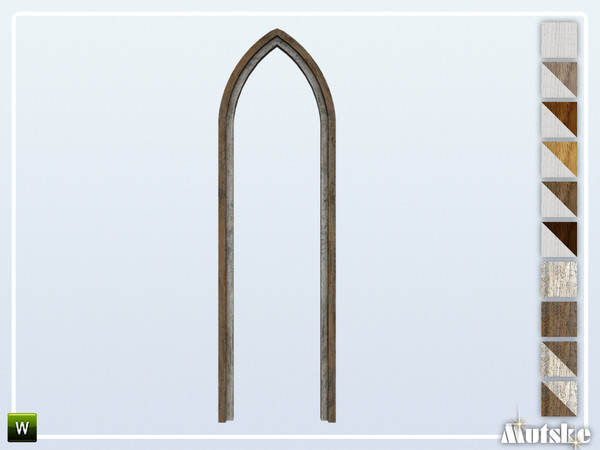 Sims 4 — Melrose Arch 1x1 by Mutske — This arch is part of the Melrose Contructionset. Made by Mutske@TSR. 