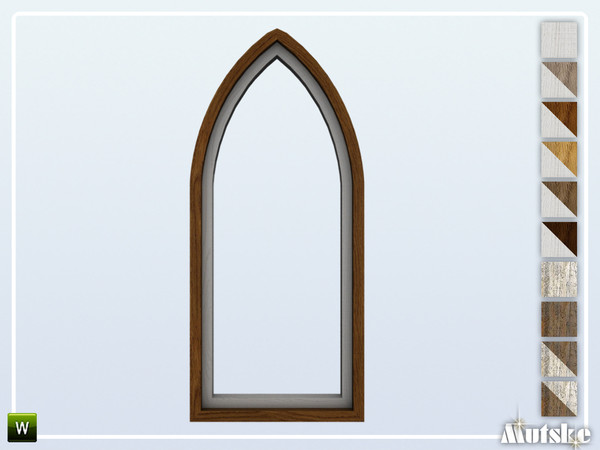 Sims 4 — Melrose Window Counter C 1x1 by Mutske — This window is part of the Melrose Contructionset. Made by Mutske@TSR. 
