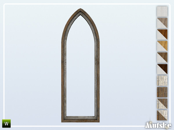 Sims 4 — Melrose Window Middle C 1x1 by Mutske — This window is part of the Melrose Contructionset. Made by Mutske@TSR. 