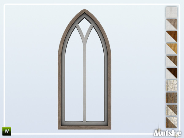 Sims 4 — Melrose Window Counter B 1x1 by Mutske — This window is part of the Melrose Contructionset. Made by Mutske@TSR. 