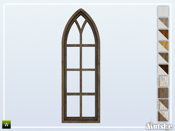 Sims 4 — Melrose Window Middle A 1x1 by Mutske — This window is part of the Melrose Contructionset. Made by Mutske@TSR. 