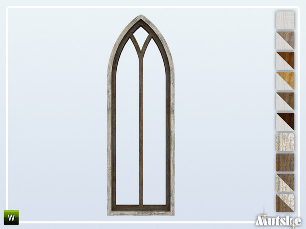 Sims 4 — Melrose Window Middle B 1x1 by Mutske — This window is part of the Melrose Contructionset. Made by Mutske@TSR. 
