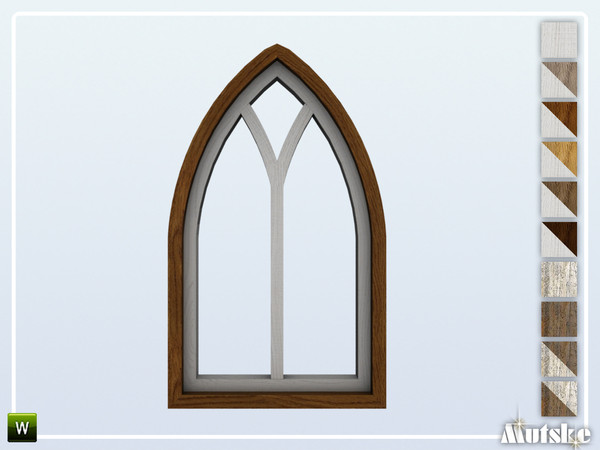 Sims 4 — Melrose Window Privat B 1x1 by Mutske — This window is part of the Melrose Contructionset. Made by Mutske@TSR. 