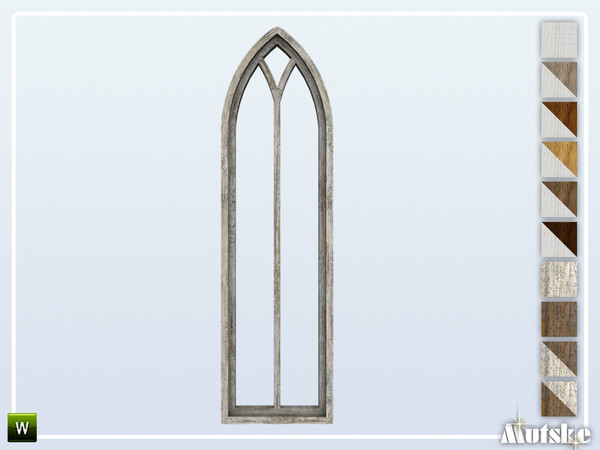 Sims 4 — Melrose Window Tall B 1x1 by Mutske — This window is part of the Melrose Contructionset. Made by Mutske@TSR. 