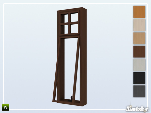Sims 4 — Swindon Window Counter Small Open 1x1 by Mutske — This window is part of the Swindon Construstionset. Made by