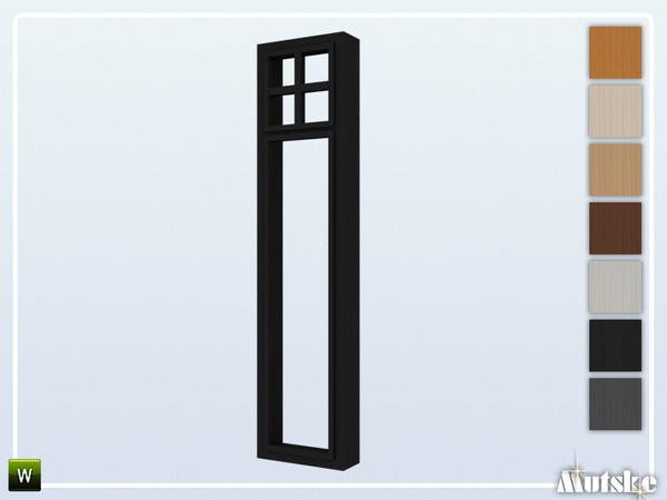Sims 4 — Swindon Window Middle Small 1x1 by Mutske — This window is part of the Swindon Construstionset. Made by