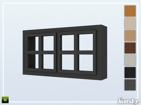 Sims 4 — Swindon Window Privat 1x1 by Mutske — This window is part of the Swindon Construstionset. Made by Mutske@TSR.