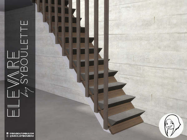 Sims 4 — Patreon Early Release - Elevare PART 2 by Syboubou — This set is in two parts and contains 4 new functional