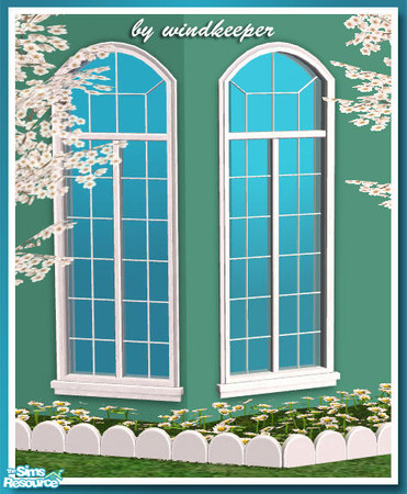 Sims 2 — LC Window by Windkeeper — Lafenetre Classic Window. linked to Maxis tall Lafenetre window for colors. Will also