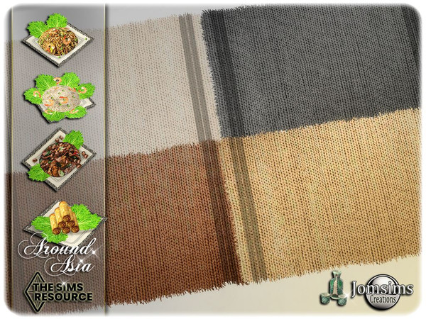 Sims 4 — around Asia rugs by jomsims — around Asia rugs