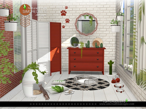 Sims 4 — Naturalis Pets by SIMcredible! — We remembered your adult sims, your sim kids, your green friends... now it's