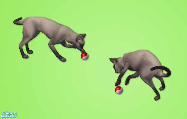 Sims 2 — Kicky Bag for Cats by chrissy6930 — Kicky bag for cats. Works like the mouse toy from Pets.
