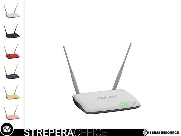 Sims 4 — Strepera Modem by wondymoon — - Strepera Office - Modem - Wondymoon|TSR - Creations'2021