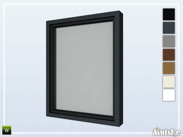 Sims 4 — Bardon Window Counter 2x1 by Mutske — Part of the Bardon Constructionset. Made by Mutske@TSR.