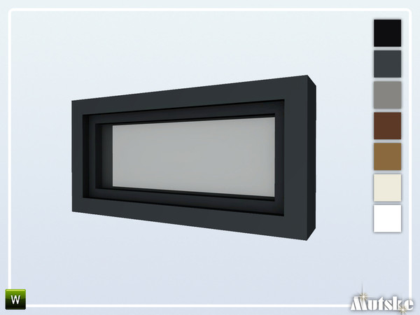 Sims 4 — Bardon Window Dormer 1x1 by Mutske — Part of the Bardon Constructionset. Made by Mutske@TSR.