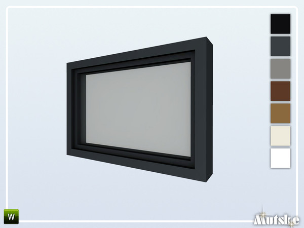 Sims 4 — Bardon Window Privat 2x1 by Mutske — Part of the Bardon Constructionset. Made by Mutske@TSR.
