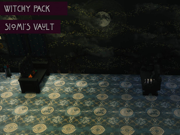Sims 4 — Witchy Wall by siomisvault — Witchy wall for that magic place thanks for the love and support Siomi's Vault