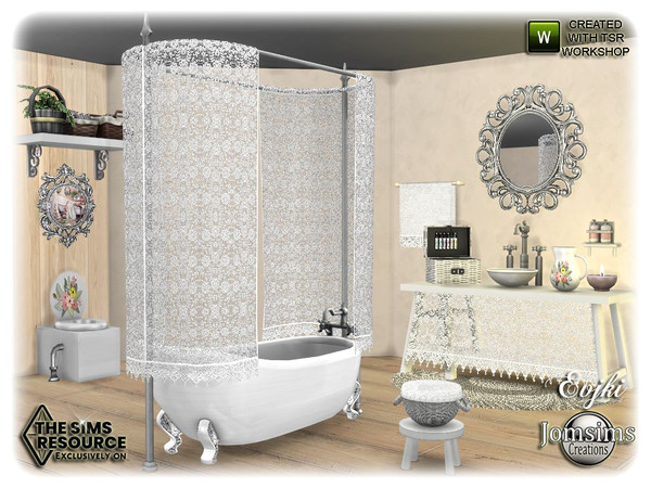 Sims 4 — Evjki bathroom by jomsims — Evjki bathroom for your Sims 4. have asked me if I could make a bathroom, with the