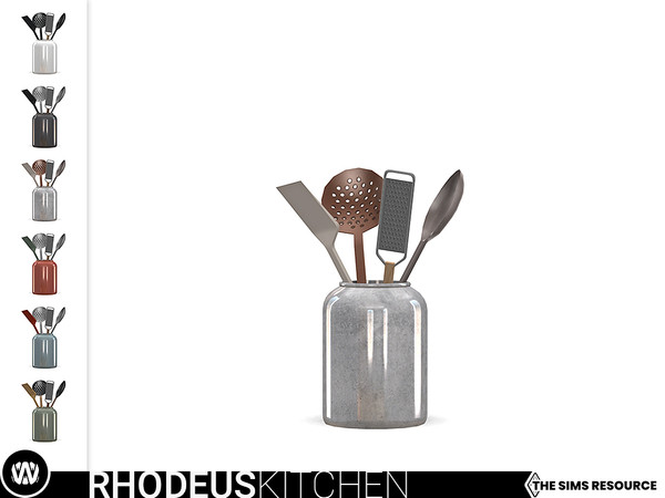 Sims 4 — Rhodeus Utensil by wondymoon — - Rhodeus Kitchen - Utensil - Wondymoon|TSR - Creations'2021