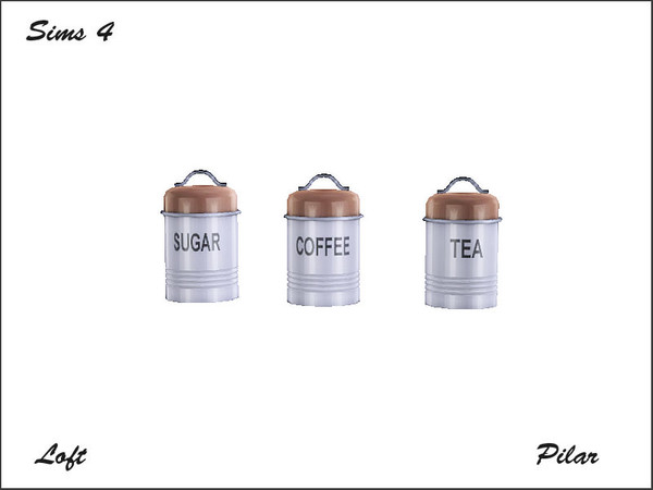 Sims 4 — Steampunked  Loft Jar1 by Pilar — Steampunked Loft Jar1