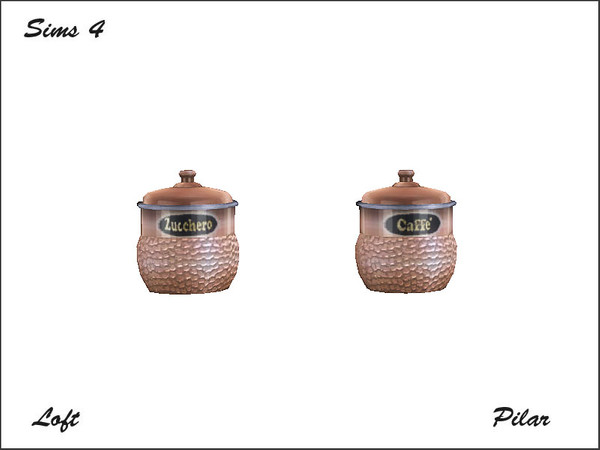 Sims 4 — Steampunked Loft Jar2 by Pilar — Steampunked Loft Jar2