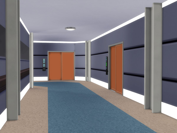 Sims 4 — Horizontal wall lights by kotake2 — Flat wall lights. Two sizes. Edits of Spa Day's vertical lights.