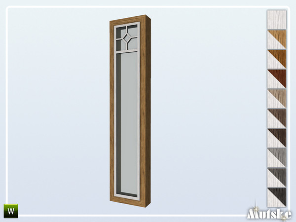 Sims 4 — Hinton Window Tall Small by Mutske — Part of the construtionset Hinton. Made by Mutske@TSR.