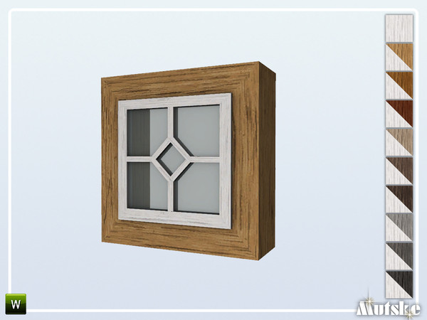 Sims 4 — Hinton Window Privat Small by Mutske — Part of the construtionset Hinton. Made by Mutske@TSR.