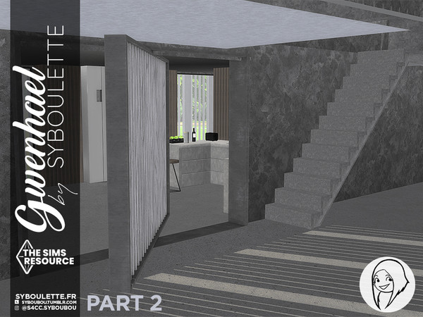 Sims 4 — Gwenhael set - part 2 by Syboubou — This are some new items to enhance the architecture of your build ! With