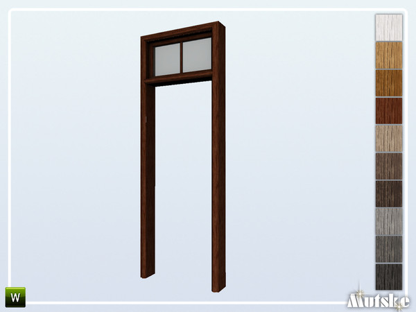 Sims 4 — Leeds Arch 1x1 by Mutske — Part of the construtionset Leeds. Made by Mutske@TSR.