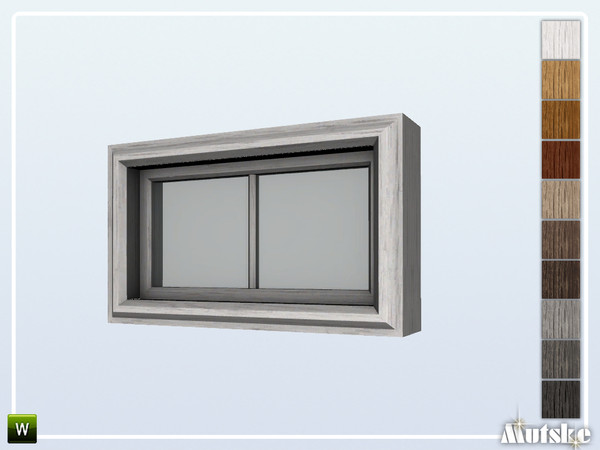 Sims 4 — Leeds Window Dormer 1x1 by Mutske — Part of the construtionset Leeds. Made by Mutske@TSR.