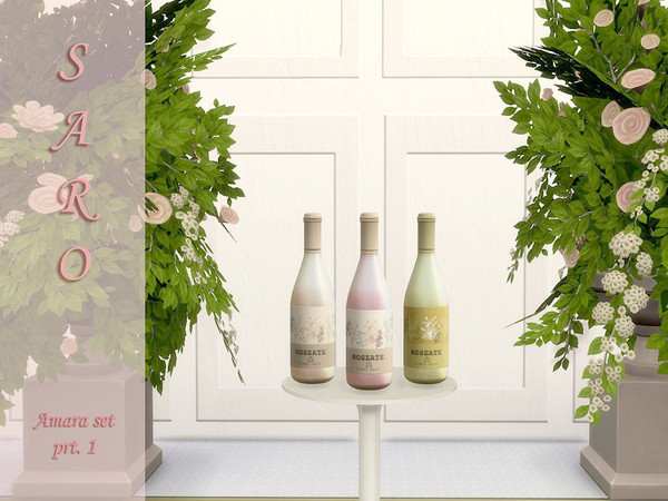 Sims 4 — Amara roseate by SSR99 — sparkling juice for refreshment!