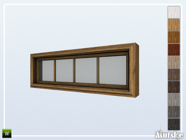 Sims 4 — Leeds Window Dormer 2x1 by Mutske — Part of the construtionset Leeds. Made by Mutske@TSR.