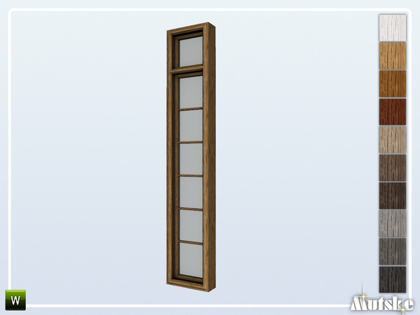 Sims 4 — Leeds Window Model 6 Mid Wall Small by Mutske — Part of the construtionset Leeds. Made by Mutske@TSR.