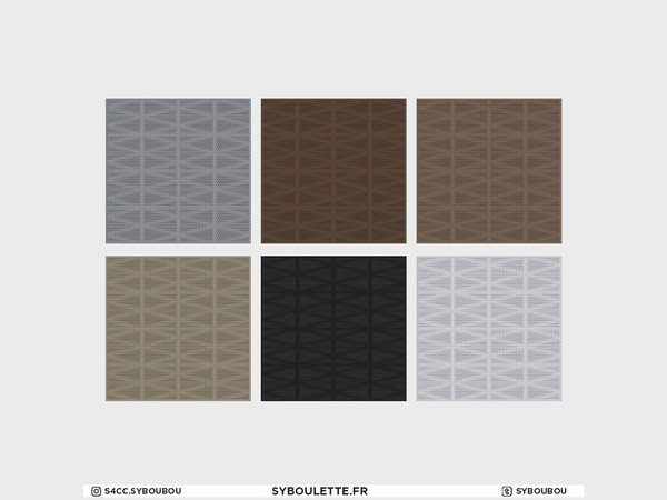 Sims 4 — Lift - Floor metal grid by Syboubou — Floor metal grid with sleek and slightly futuristic design.