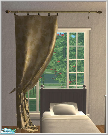 Sims 2 — Bedroomdeco - Curtains by Sasilia — 