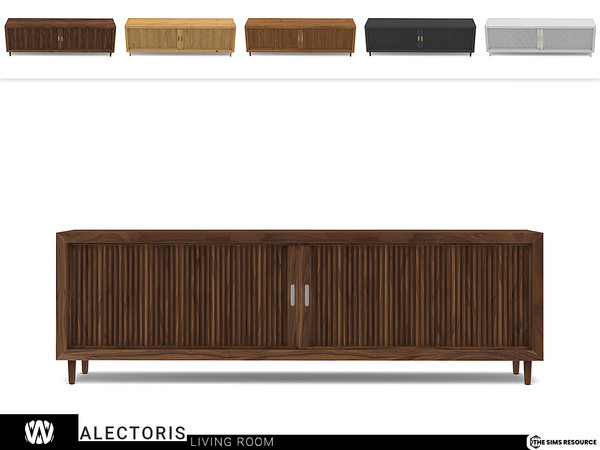 Sims 4 — Alectoris Console by wondymoon — - Alectoris Living Room - Console - Wondymoon|TSR - Creations'2022