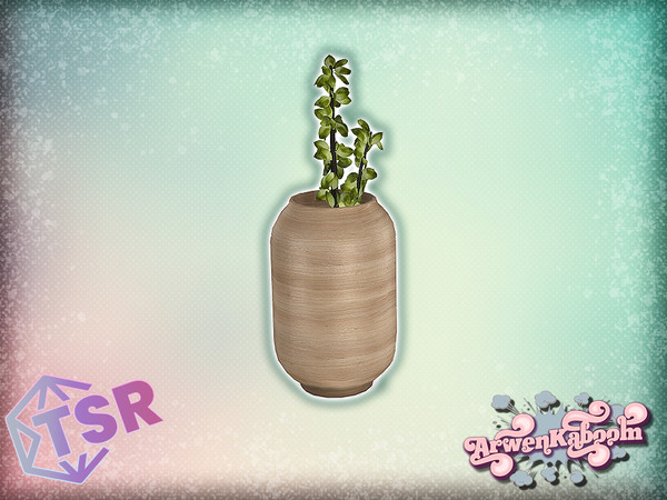 Sims 4 — Halley - Plant by ArwenKaboom — Base game object in multiple recolors. You can find all items by searching