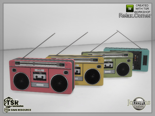 Sims 4 — Relax corner audio by jomsims — Relax corner audio