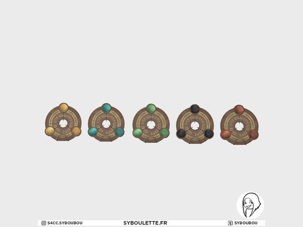 Sims 4 — Archeology - Fragment by Syboubou — This is a mysterious artefact. Inspired by Tomb Raider.