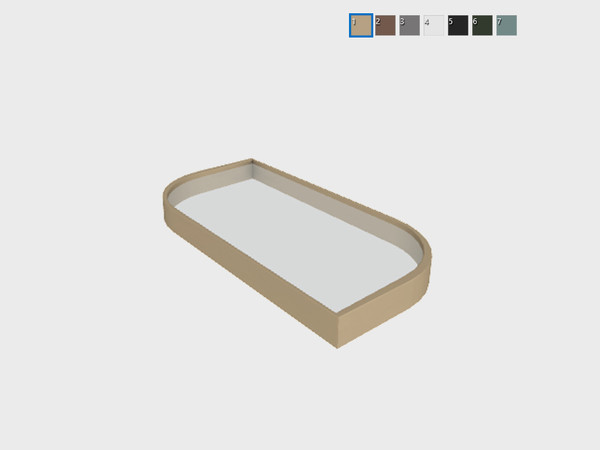 Sims 4 — Doriane - Leaf skylight (left) by Syboubou — This is a modern skylight with metallic framing.