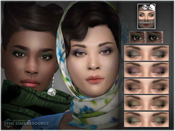Sims 4 — Eyeshadow 07 by BAkalia — Hello Eyeshadow Category