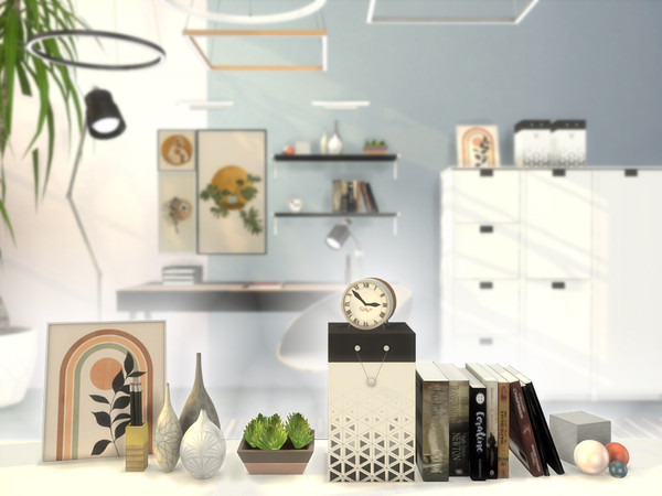 Sims 3 — Diego Study Room Extra by Onyxium — Onyxium@TSR Design Workshop Study Room Collection | Belong To The 2022 Year