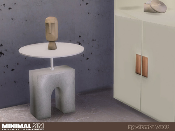 Sims 4 — Cloudbusting set End table by siomisvault — I know I know should be more table set than a set but I like those