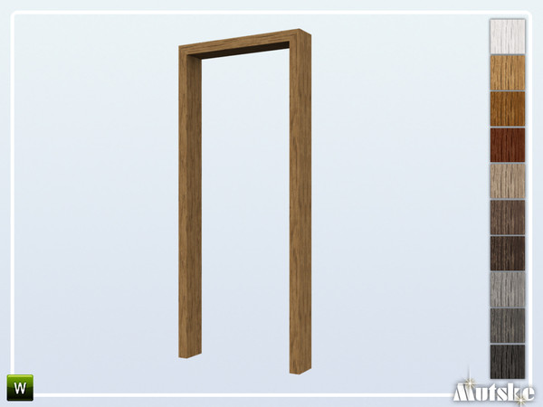 Sims 4 — Calham Arch 1x1 by Mutske — Part of the construtionset Calham. Made by Mutske@TSR.