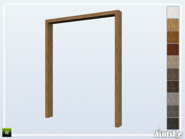 Sims 4 — Calham Arch 2x1 by Mutske — Part of the construtionset Calham. Made by Mutske@TSR.