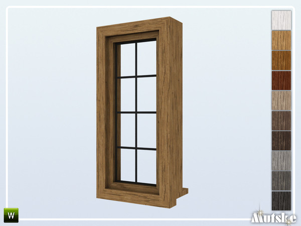 Sims 4 — Calham Window Counter Half 1x1 by Mutske — Part of the construtionset Calham. Made by Mutske@TSR.