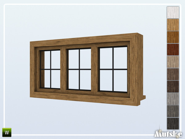 Sims 4 — Calham Window Privat 2x1 by Mutske — Part of the construtionset Calham. Made by Mutske@TSR.
